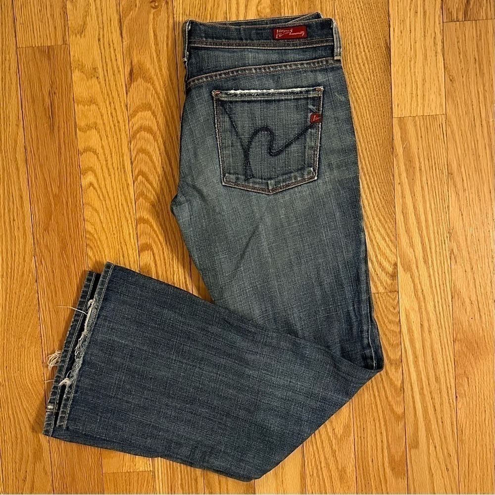 Citizens for Humanity sz 29 Ingrid stretch low waist flair
